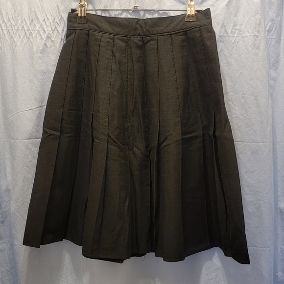Women's Fashion Options Pleated Skirt Size 6 Color Black - Picture 1 of 4